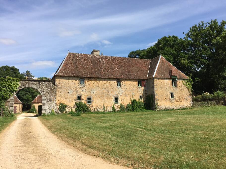 Maison face extérieure