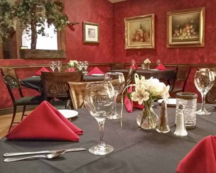 Beautiful dining area