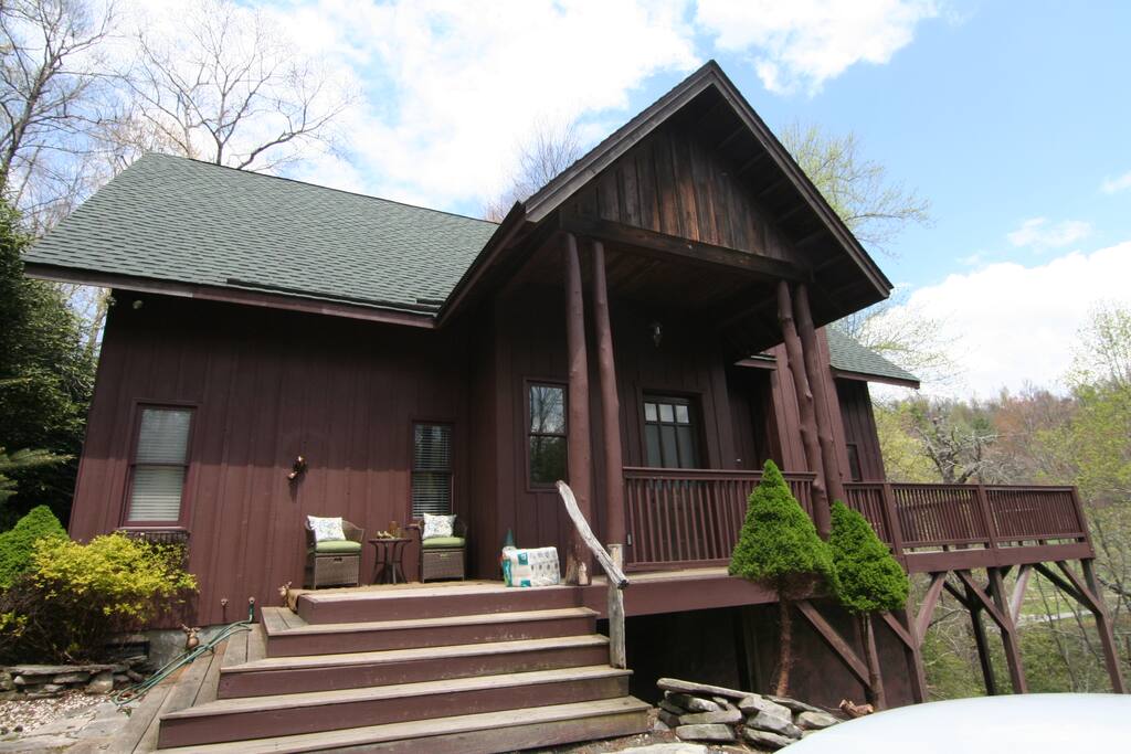 front exterior of the house