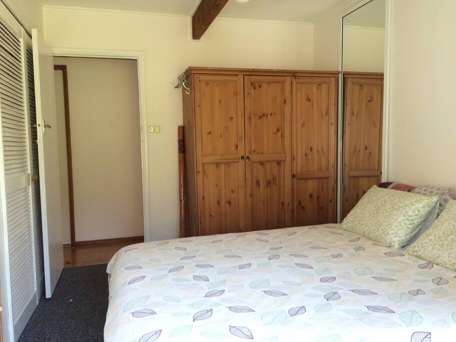 Main bedroom with king bed