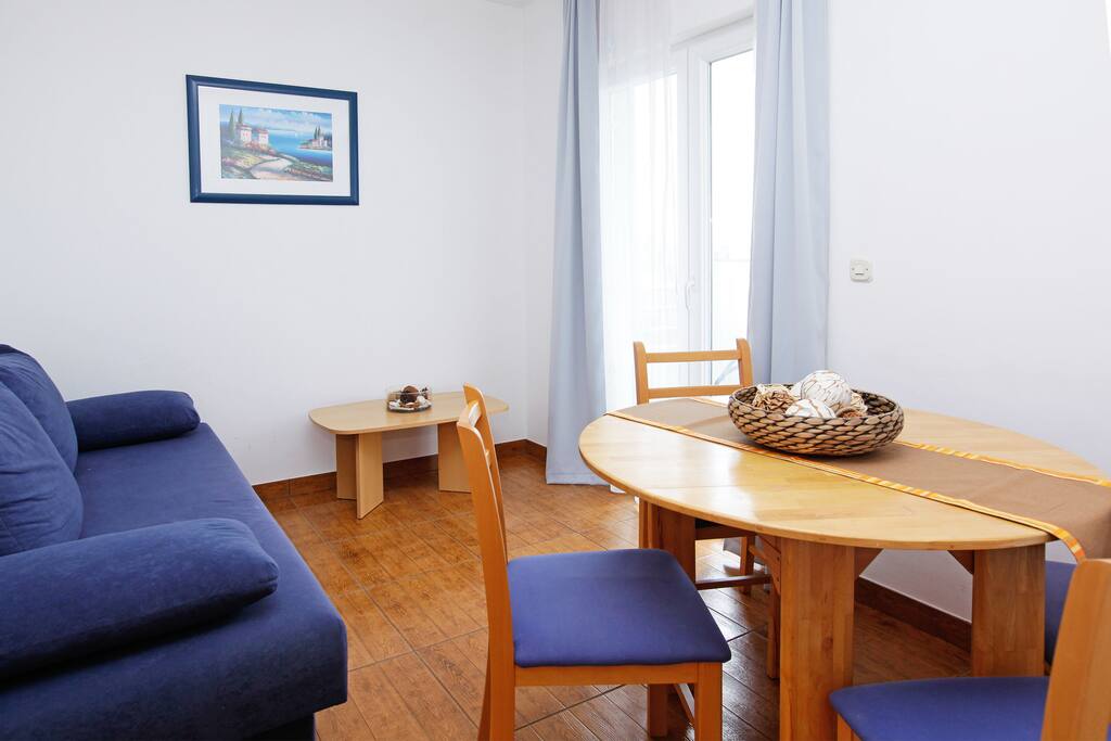 living and dining area