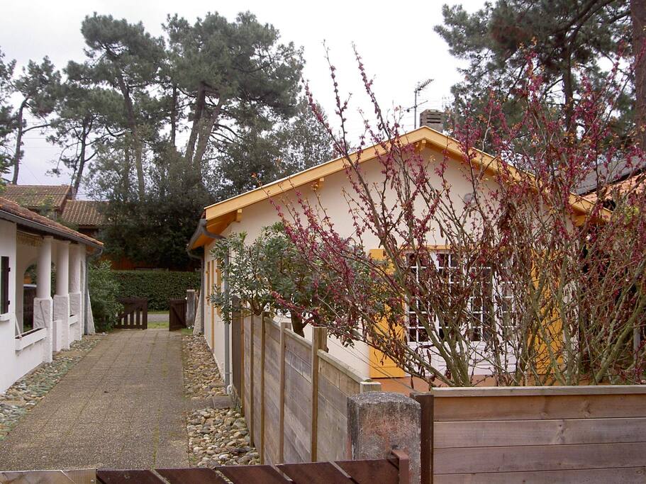La maison avec son jardin privatif
