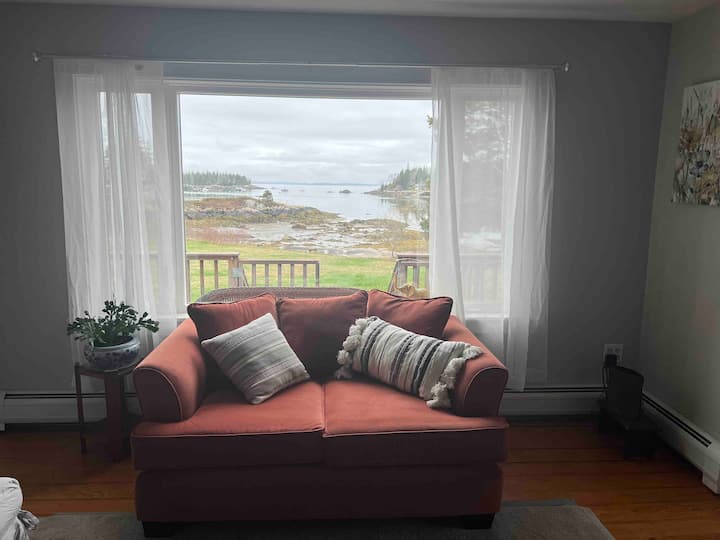 منظر من العيش على كوف المحترق الجميل