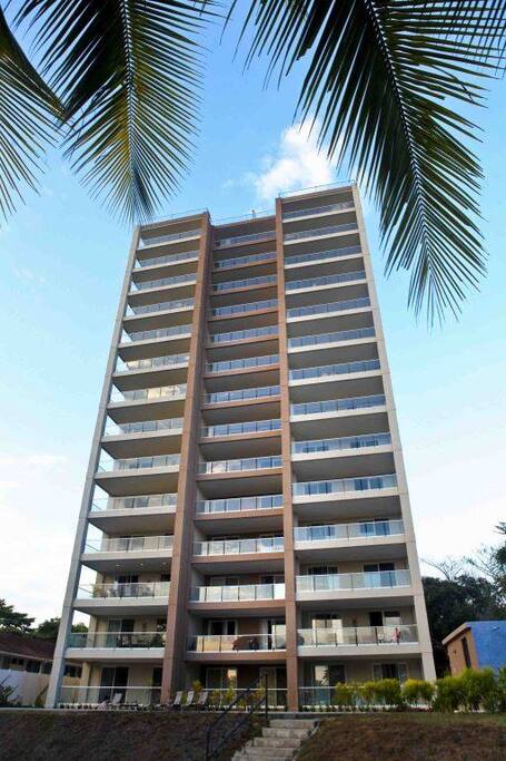 Beach View of Shore Club Jaco at Breakwater Point Luxury Condominiums.