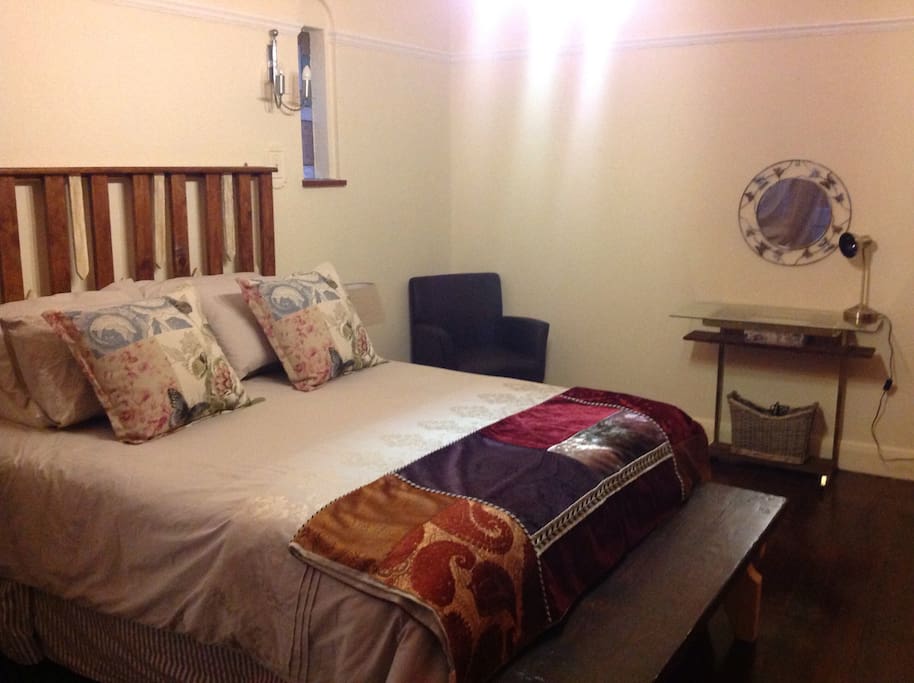 Main bedroom with double bed sleeps 2