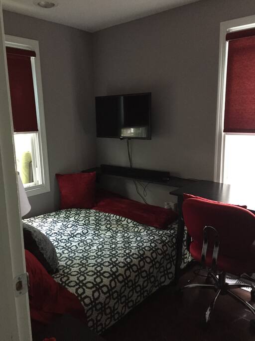 Corner bedroom