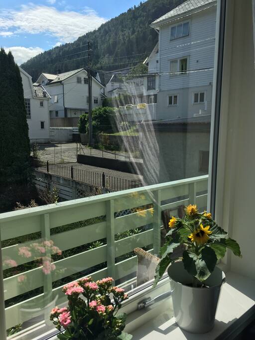 Sunny balcony