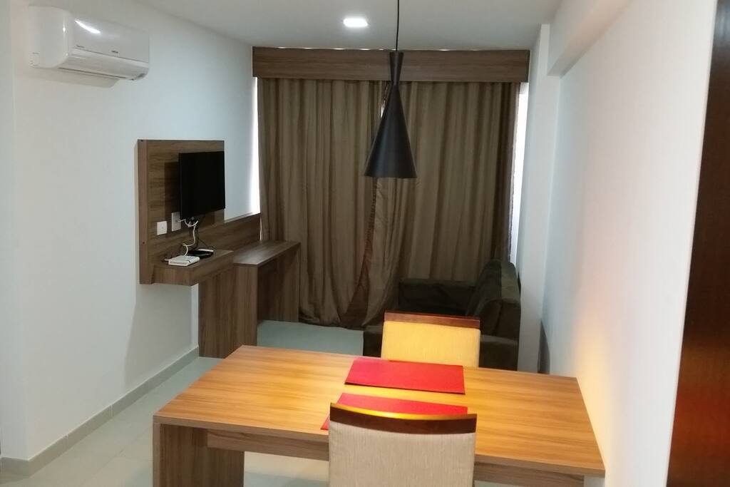 Sala com Ar e Tv