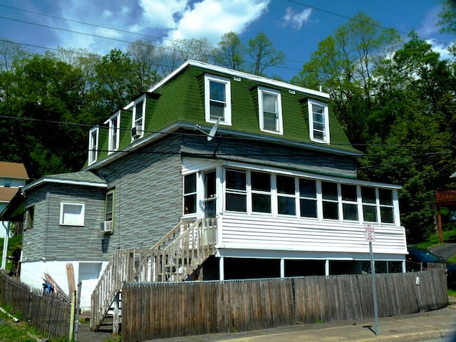 Historic 1878 bedroom A with separate entrance