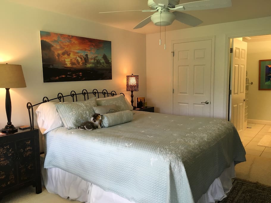 Guest room with ensuite - king bed