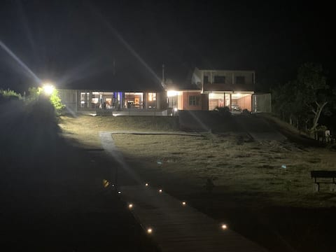Top Airbnb: House with swimming pool and pond on the property in Criciúma