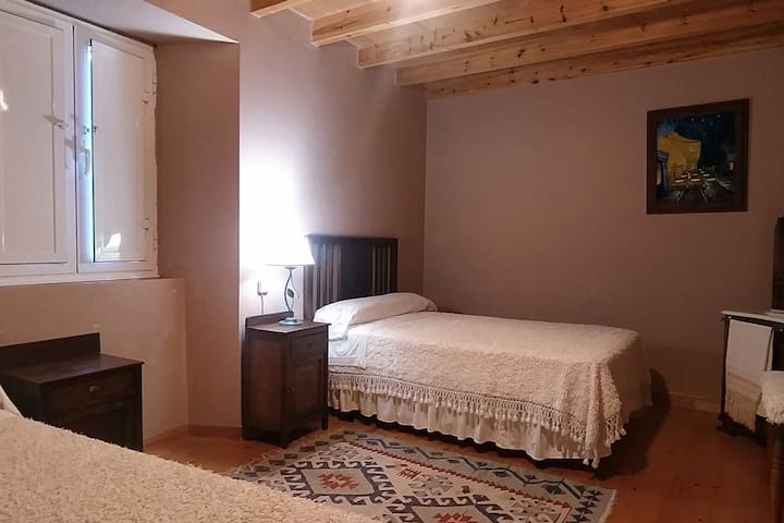 Habitación 3. Dos camas individuales de 1,10