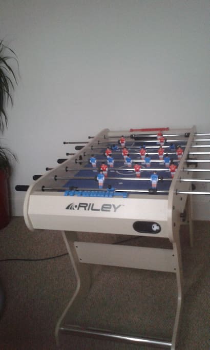 Bar football table in your room
