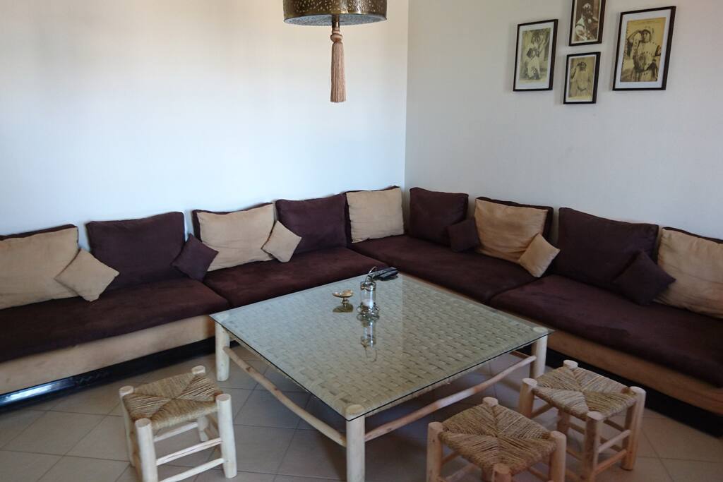 Un salon en T