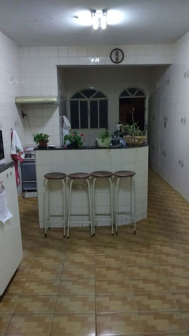 balcão da cozinha