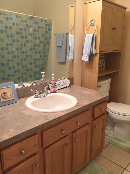 Spare bathroom