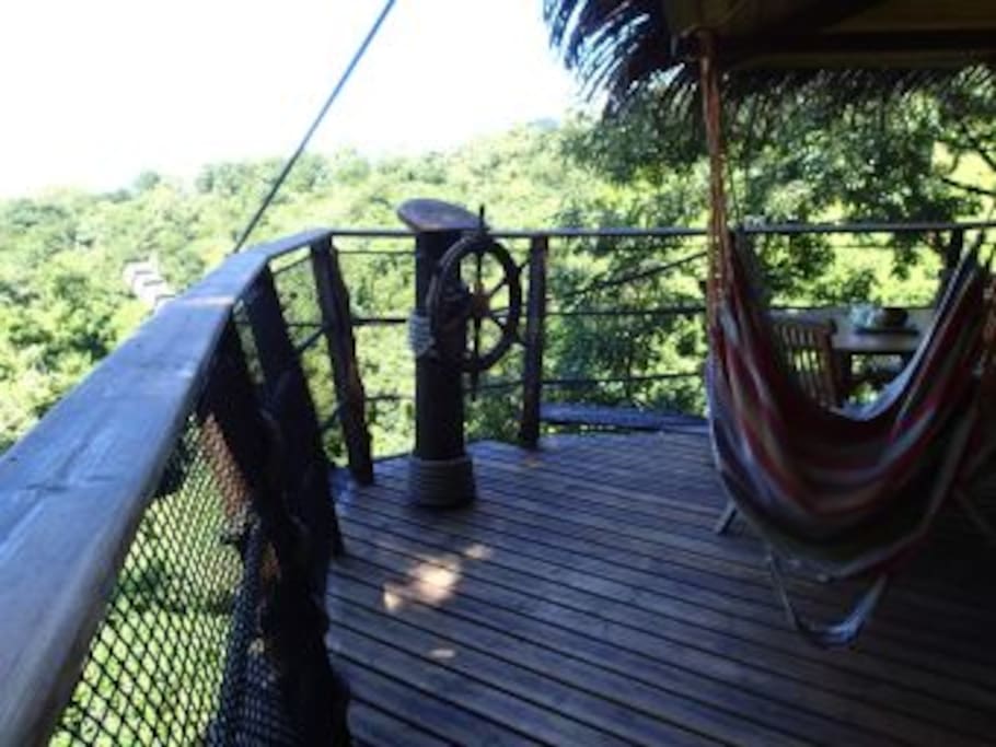 terrasse cabane des Pirates