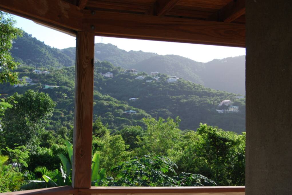 Enjoy your morning coffee on the wrap-around porch.