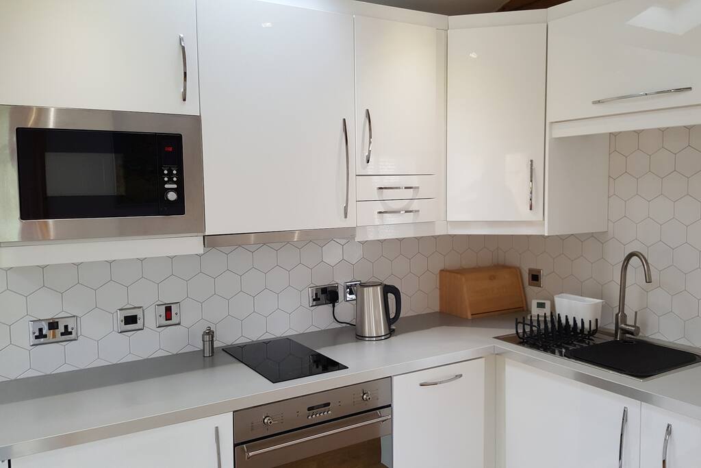 Modern fully equipped Kitchen Area.