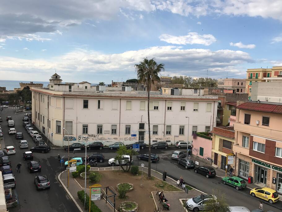 Veduta panoramica dal salone