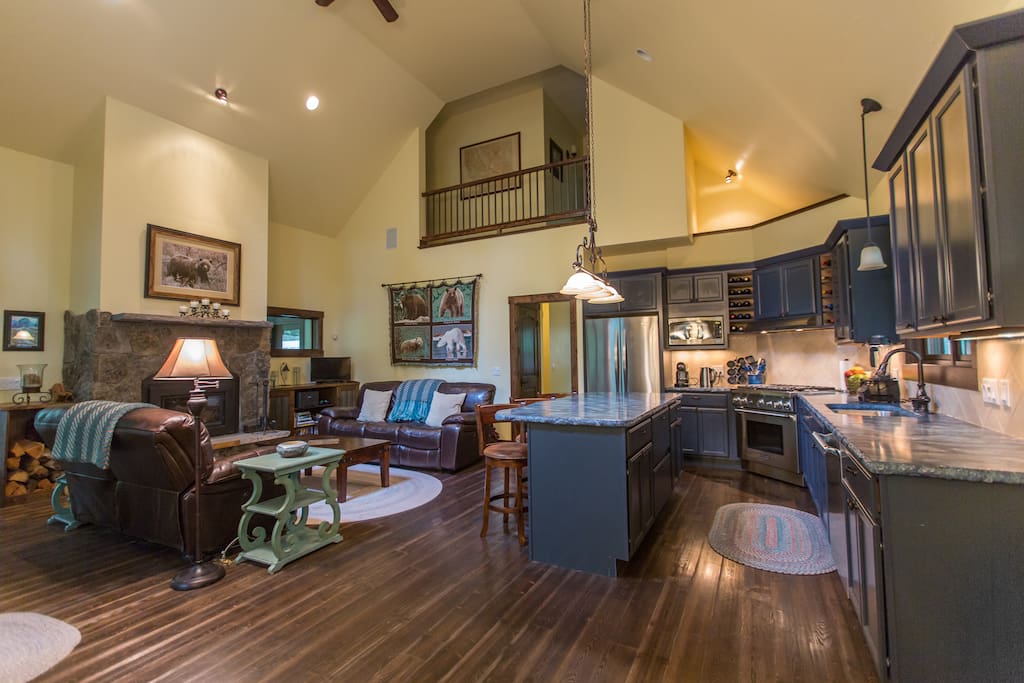 Entering our home, you'll step into the open-plan main level, which is thoughtfully designed for living, cooking, and dining while still enjoying time with your family and friends in a cozy atmosphere.