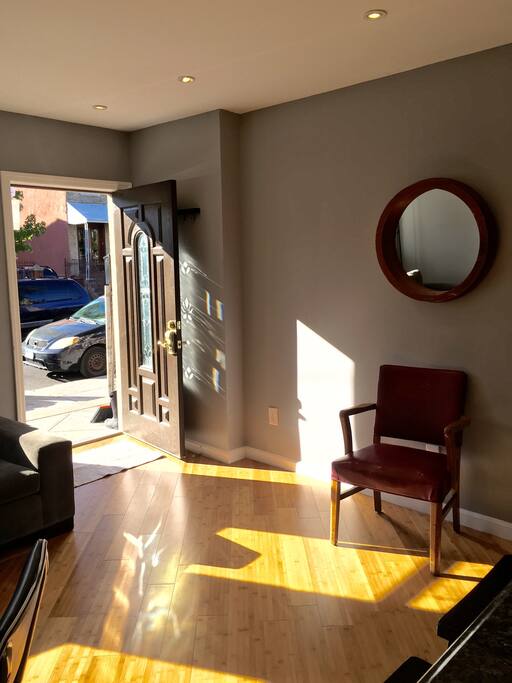 Light filled entry way