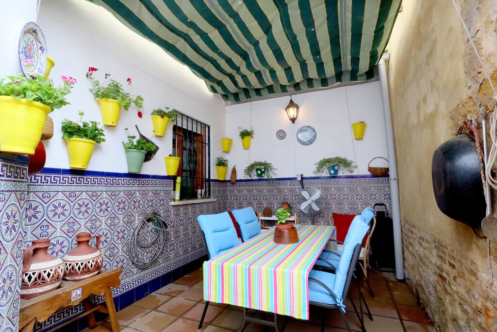 patio cordobés privado