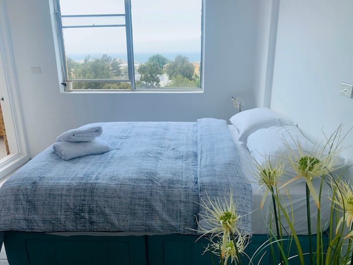 Comfortable new bed for a good night sleep