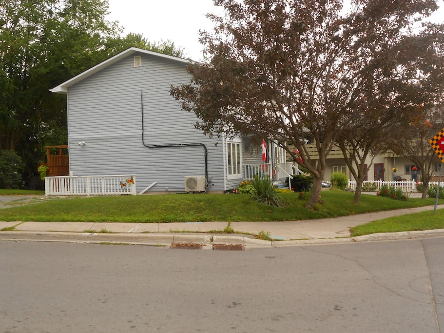 View from across the street
