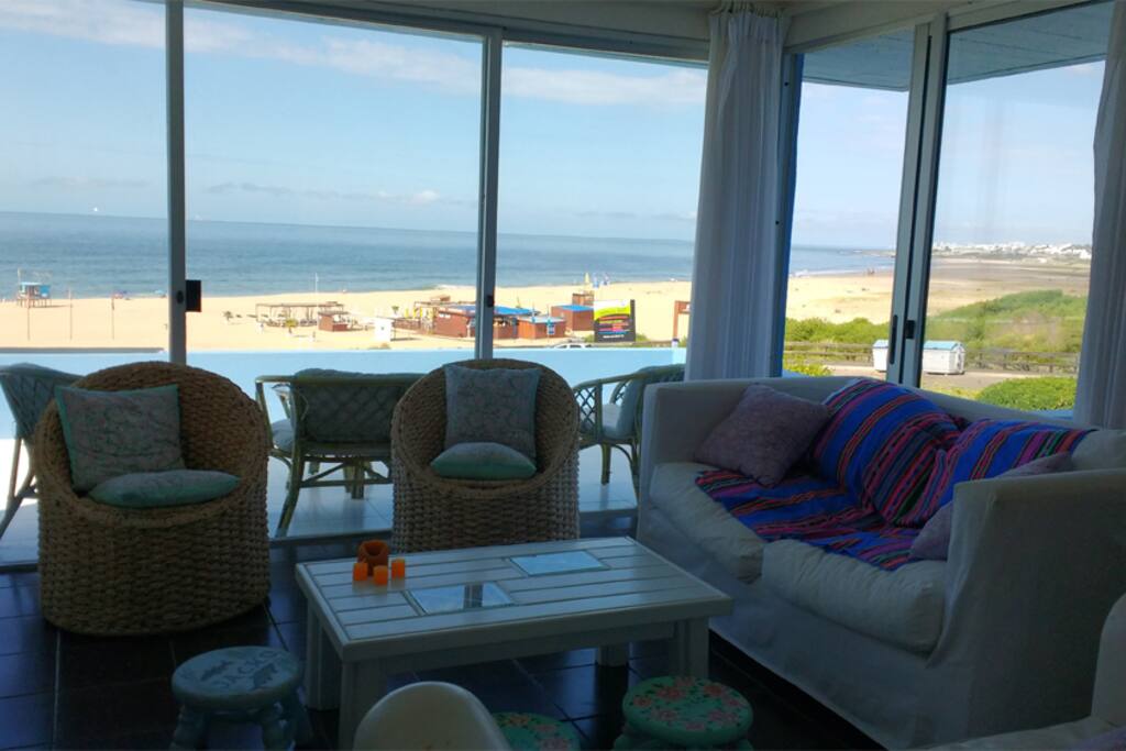 Gran apartamento sobre playa Bikini - Manantiales의 아파트에서 살아보기, 말도나도, 우루과이