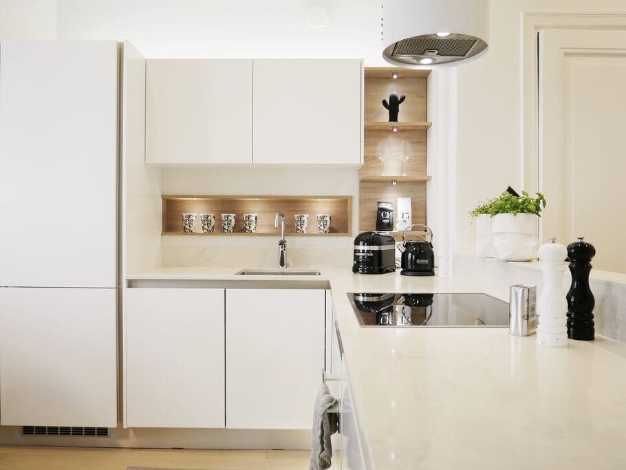Beautiful nordic style apartment with all amenities you might need during your stay.