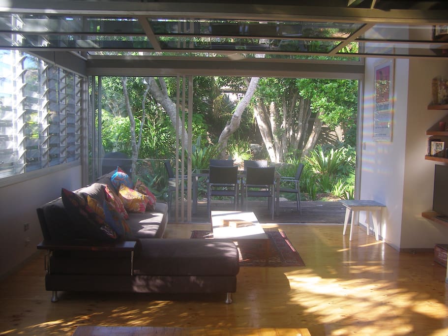 Lounge room off the deck