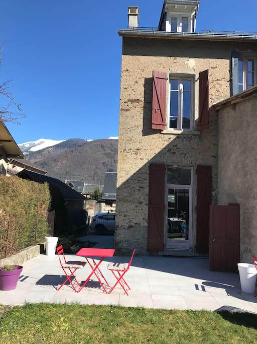 Jardin avec terrasse