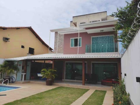 Luxury beach house with excellent location.