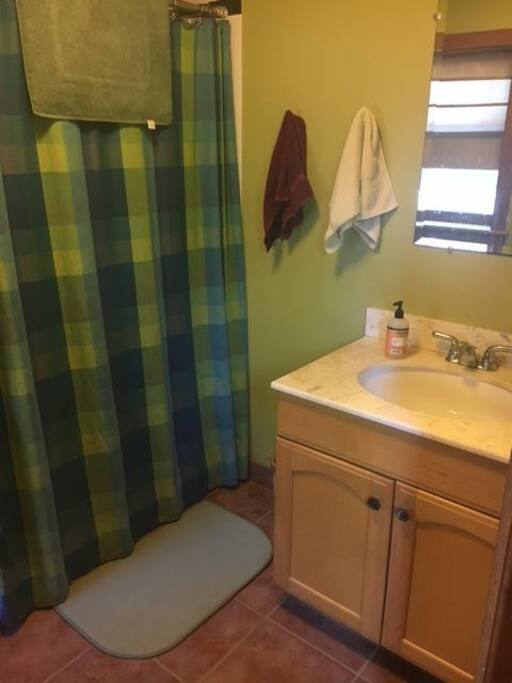 Upstairs Bathroom (Stall Shower)