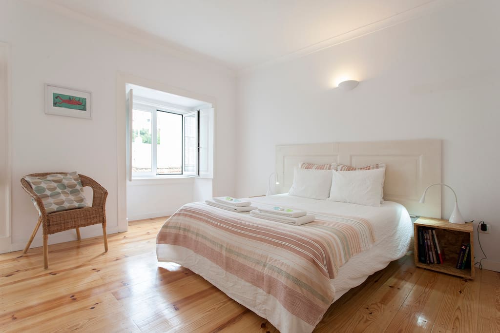 Master bedroom with plenty of light