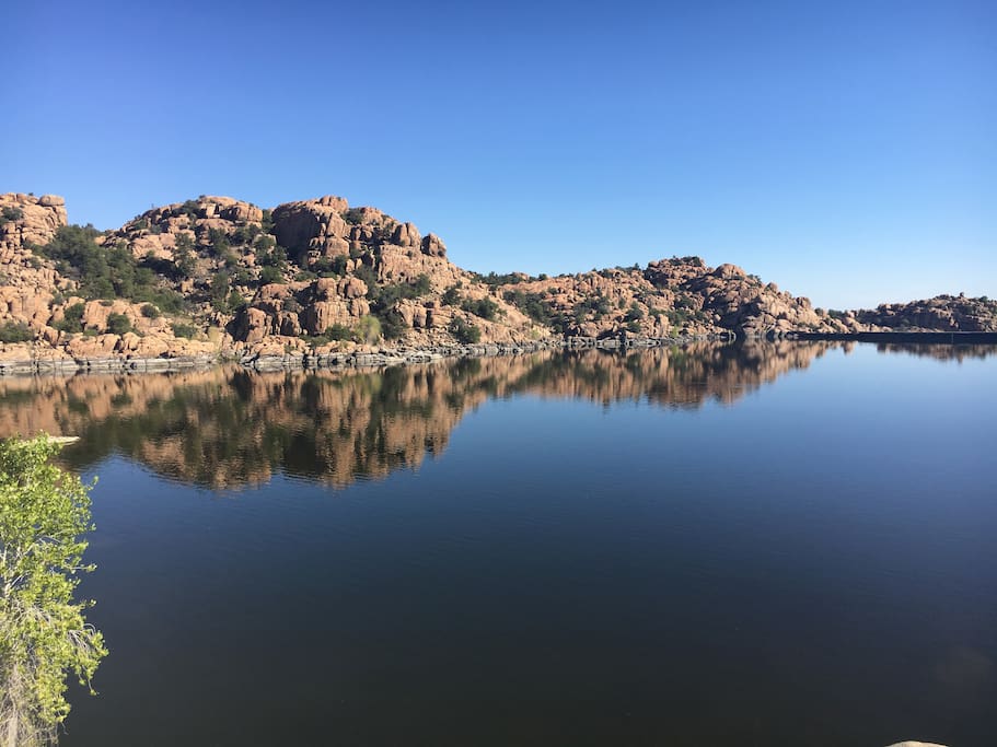 Watson Lake is a short 10 minute drive from The Nest. The lake offers hiking, biking, kayaking and so much more!