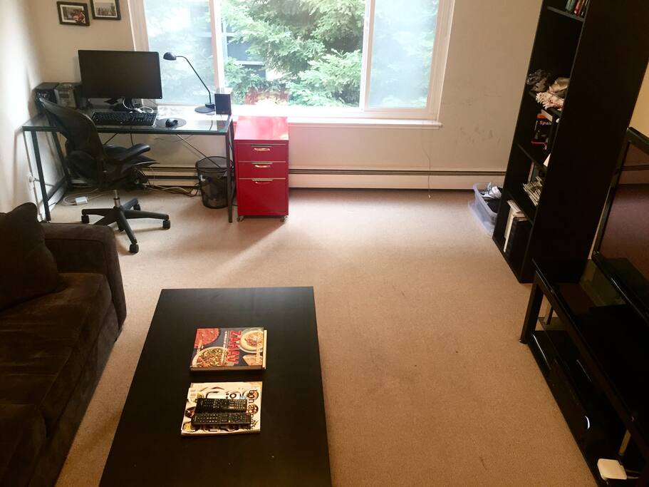 Spacious living room