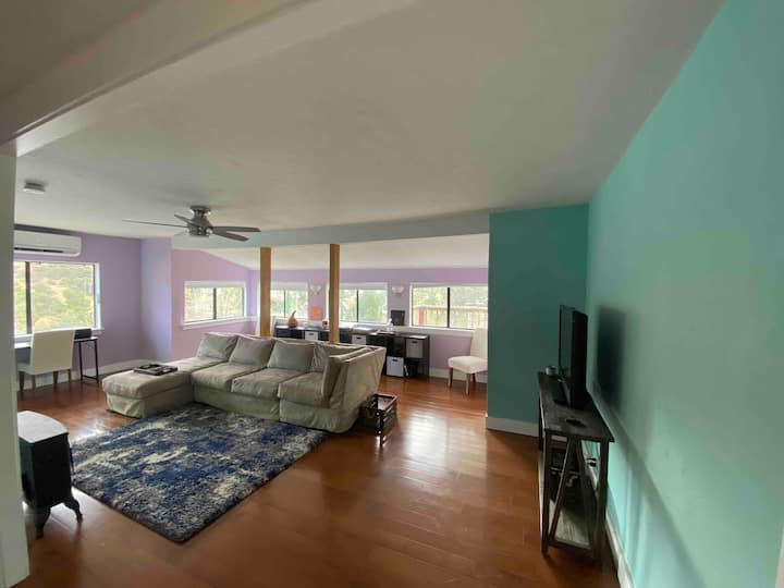 Casa De Nada.Colorful home w/ stunning view in OB Houses for Rent in