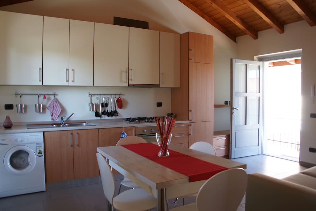 cucina e soggiorno