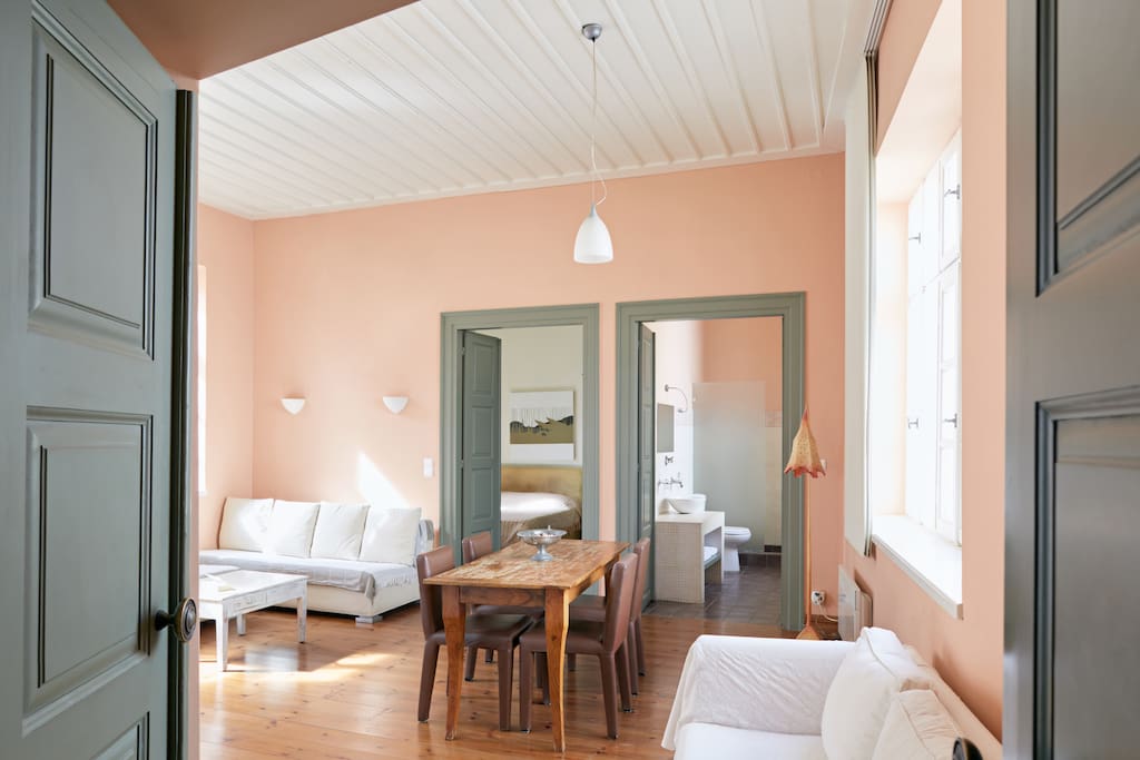 living and dining room