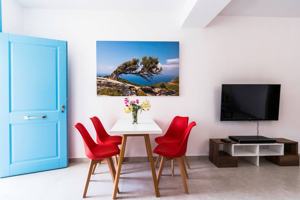 Living Room and Kitchen area