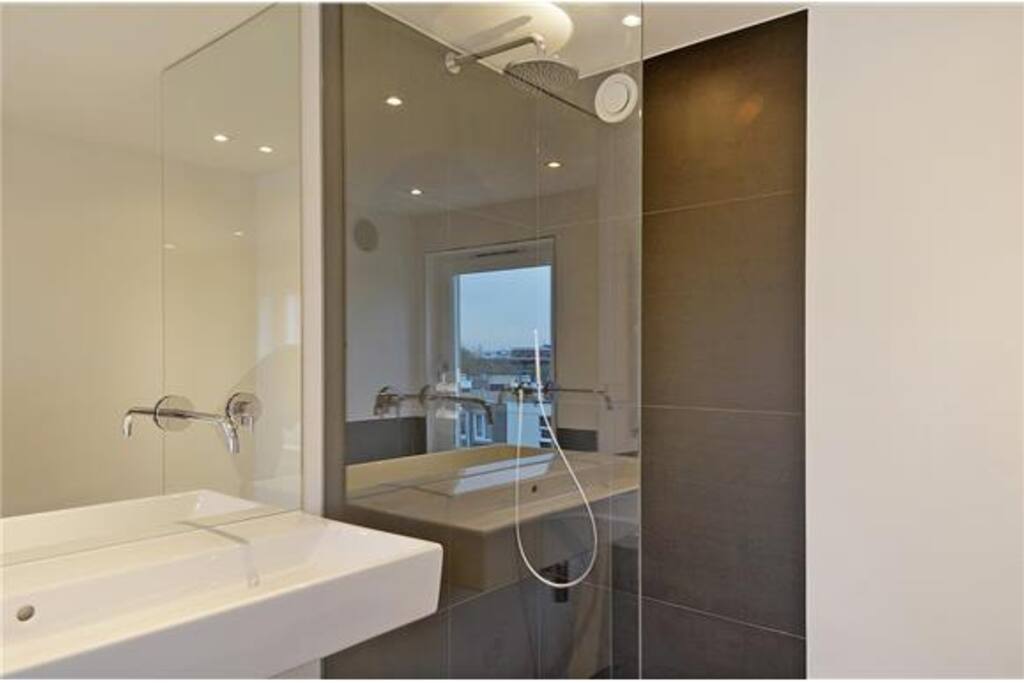 private bathroom attached to bedroom