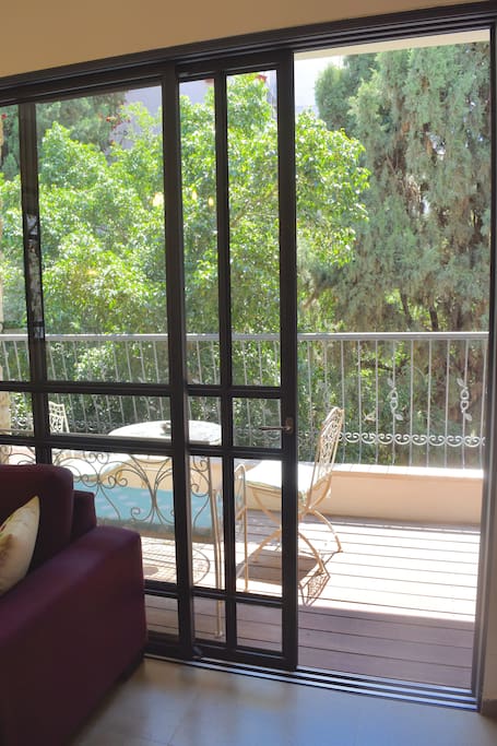 The balcony
