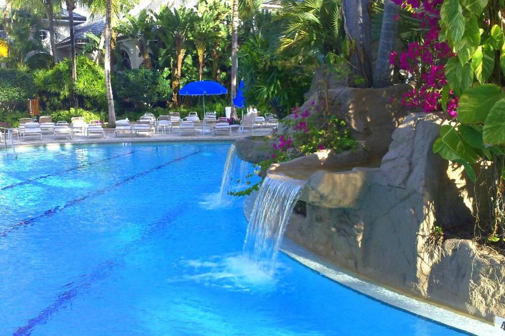Fiddler's Creek club and spa pool
