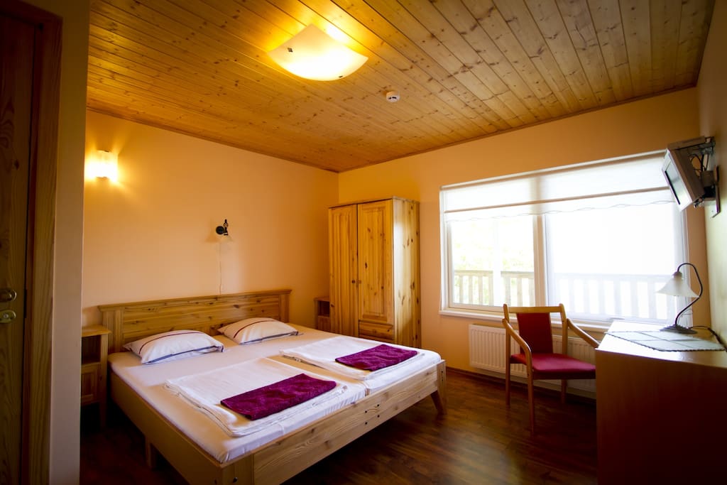 One of our bedrooms with private washroom + shower.