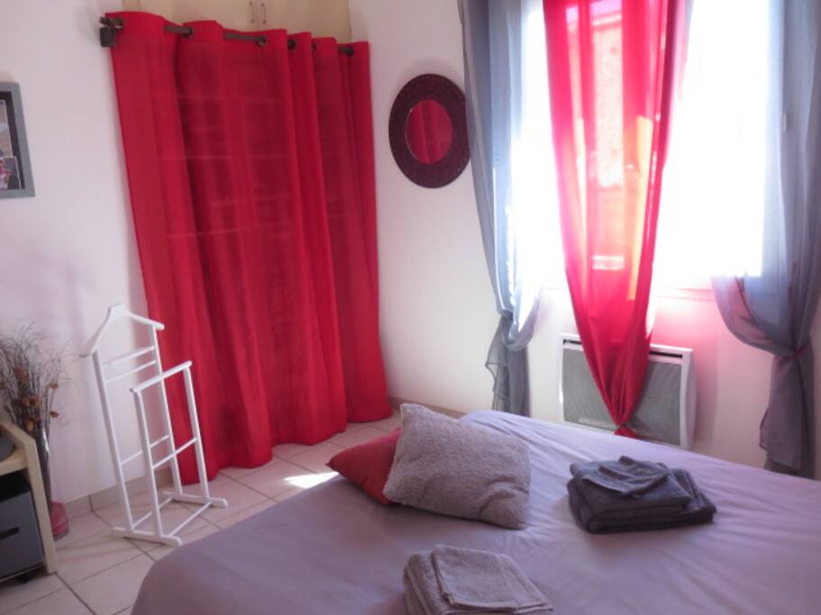 Chambre double avec rangements