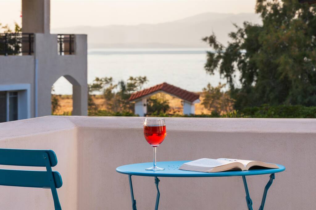 Balcony with view