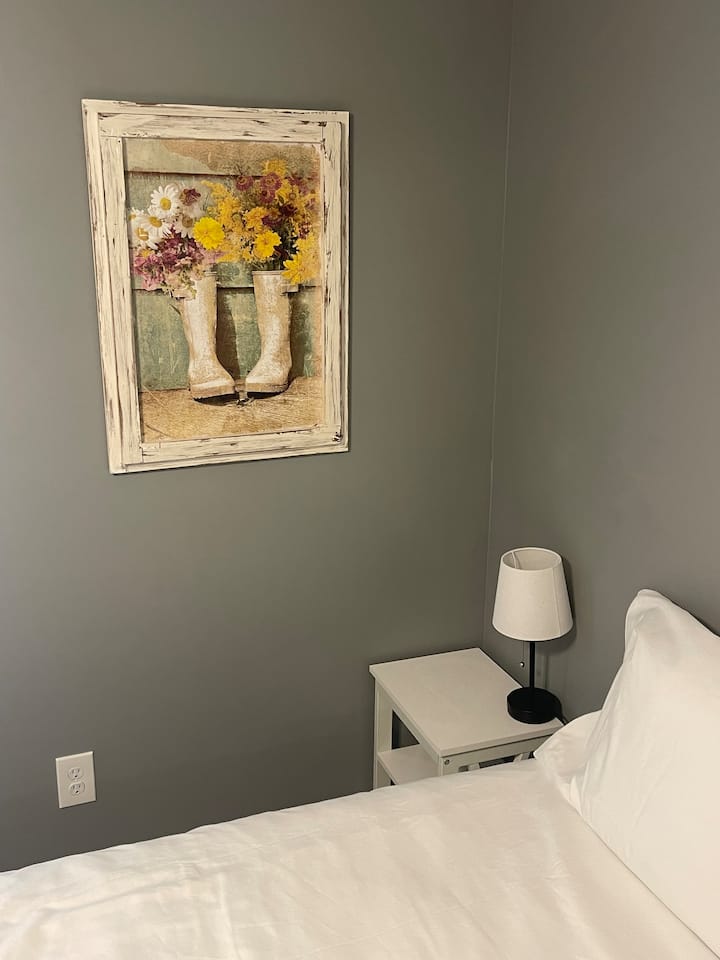 Bedroom 1. Take off your boots and relax. 