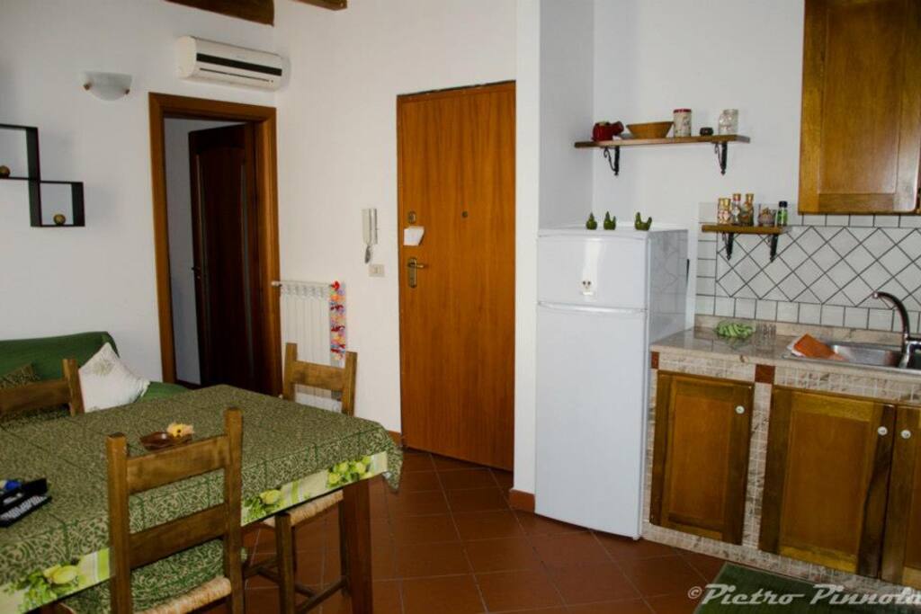 Living room with balcony